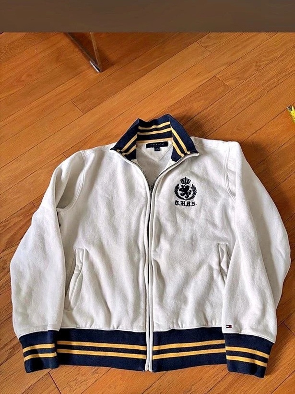 Tommy hillfiger crest logo full zip jacket S